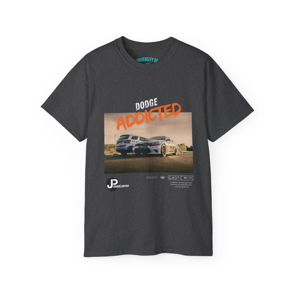 Unisex Softstyle T-Shirt "Dodge Addicted"