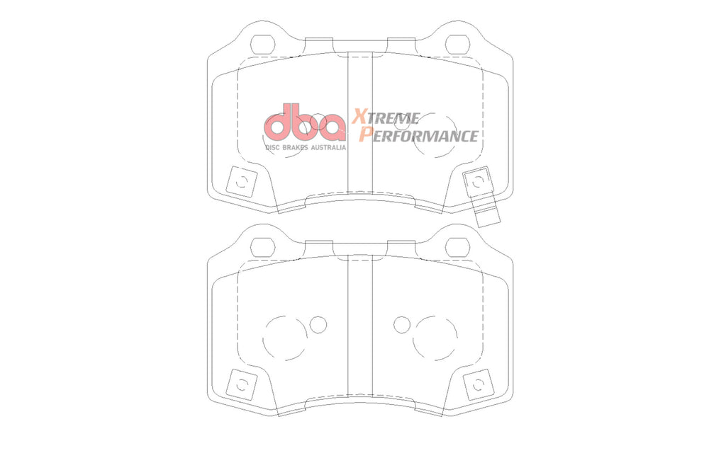 DB8805XP - DBA Xtreme Performance Bremsbeläge ( Satz für HA )