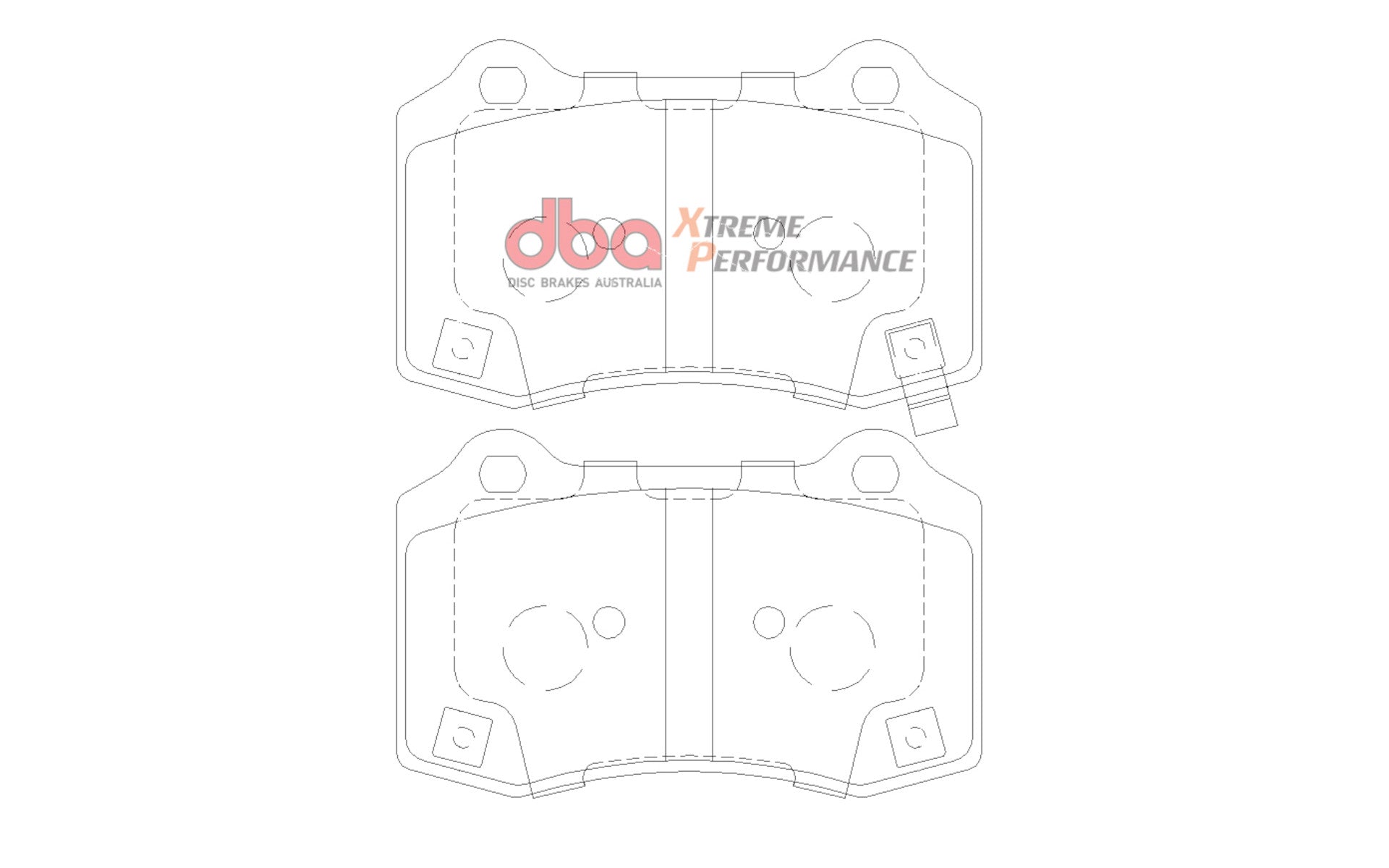 DB8805XP - DBA Xtreme Performance Bremsbeläge ( Satz für HA )