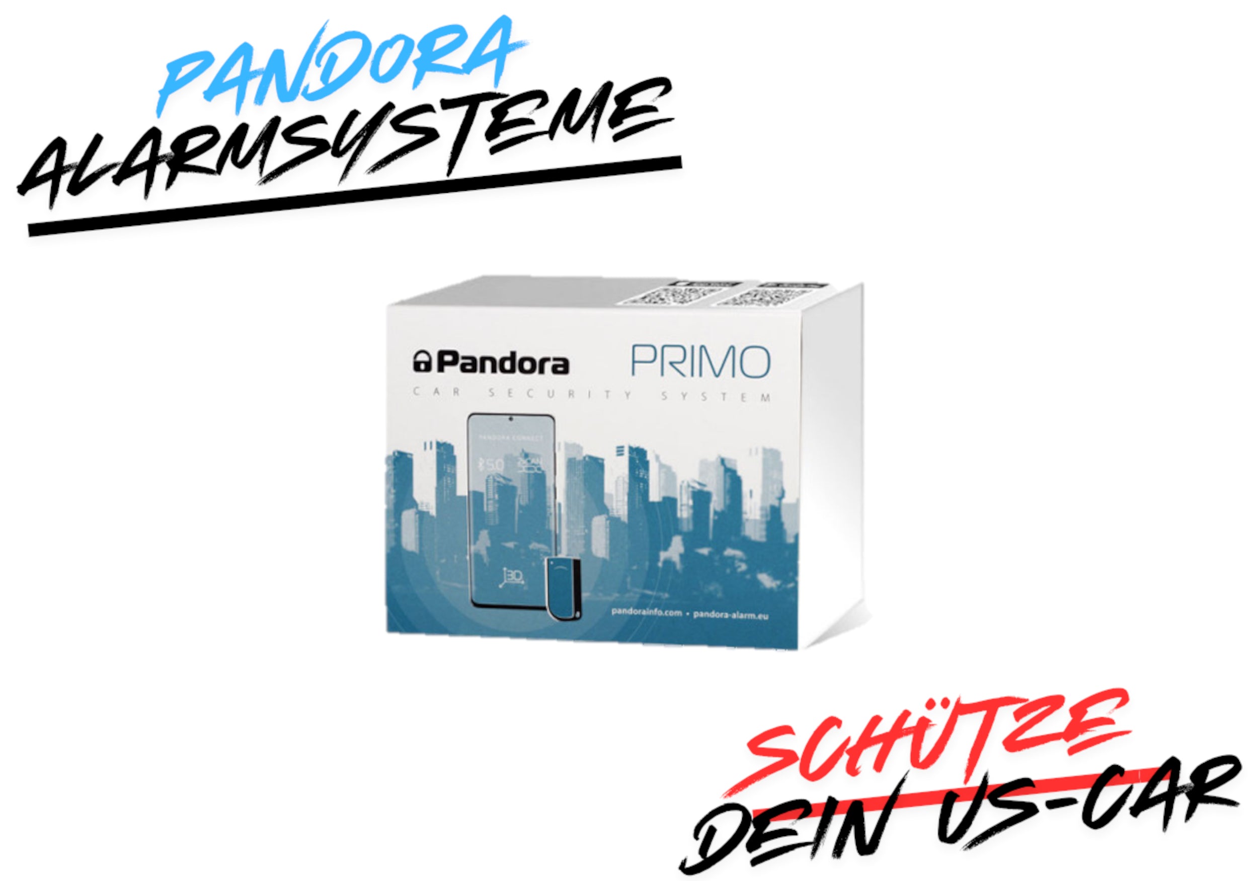 Pandora Primo - CAN-BUS Wegfahrsperre - für dein US CAR! INKL. Einbau