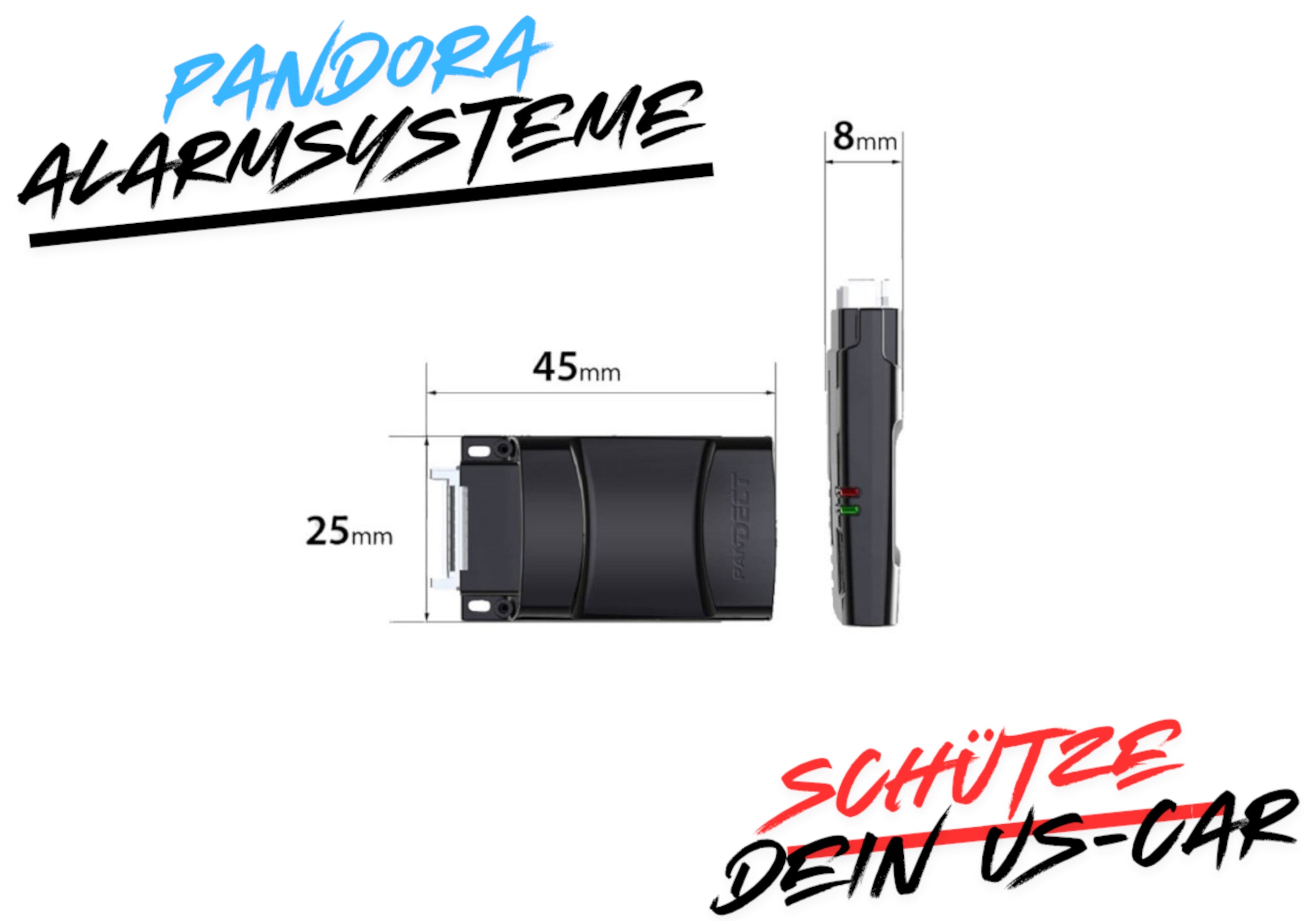 Pandora Primo - CAN-BUS Wegfahrsperre - für dein US CAR! INKL. Einbau
