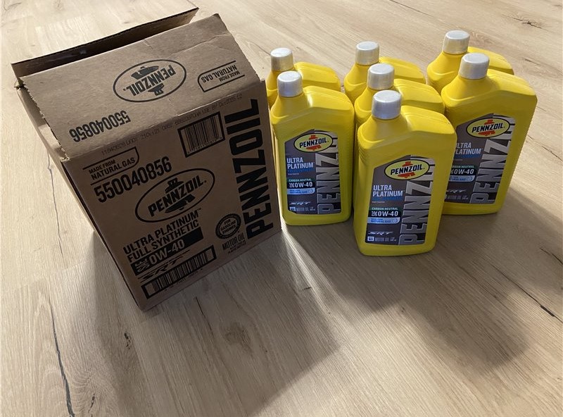 Pennzoil 0W40 Ultra Platinium Motoröl - 7er Pack 6,622l