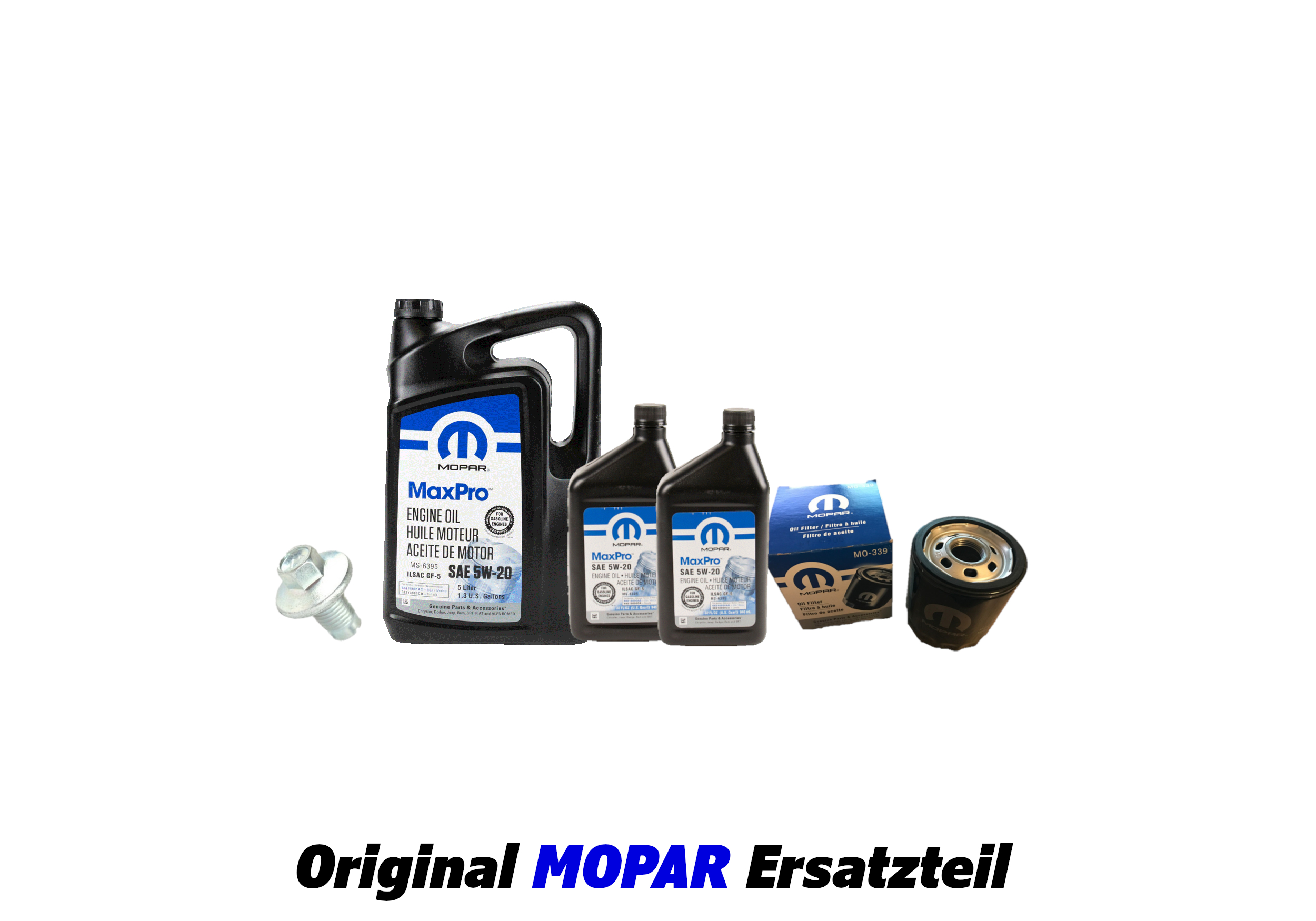  Mopar MaxPro 5W20 Ölservice-Paket | Ölwechsel-Paket